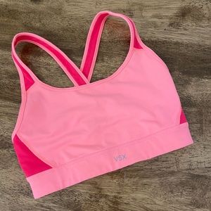 Victoria Secret X Sports Bra Hot Pink!